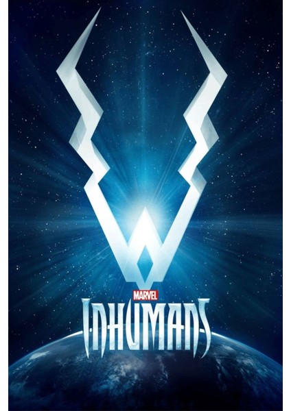 Inhumans (2017) 2 ( Tv - Dizi ) (Folyo / Afiş / Poster) ( 70 cm x 100 cm )