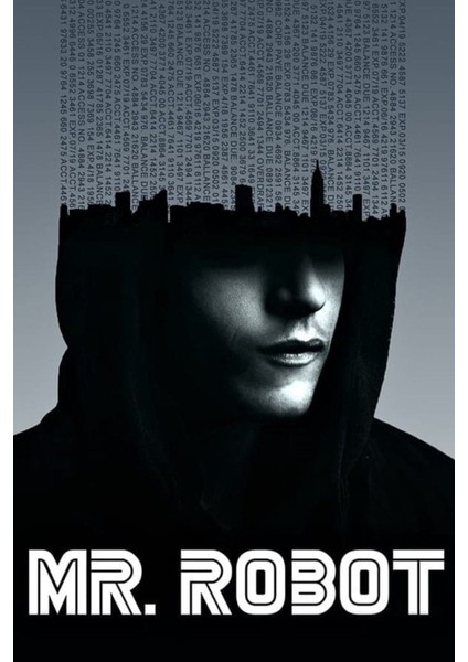 Mr. Robot (2015) 5 ( Tv - Dizi ) (Folyo / Afiş / Poster) ( 70 cm x 100 cm )