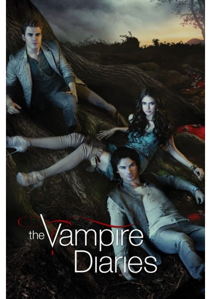 The Vampire Diaries (2009) 6 ( Tv - Dizi ) (Folyo / Afiş / Poster) ( 70 cm x 100 cm )