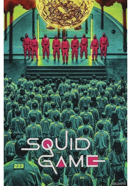 Squid Game (2021) 11 ( Tv - Dizi ) (Folyo / Afiş / Poster) ( 70 cm x 100 cm )