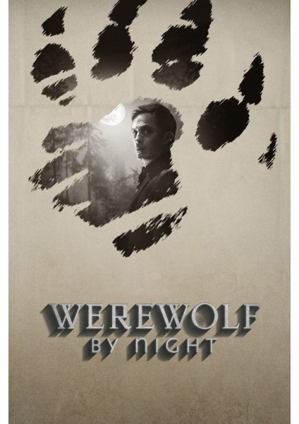 Werewolf By Night (2022) 4 ( Tv - Dizi ) (Folyo / Afiş / Poster) ( 70 cm x 100 cm )