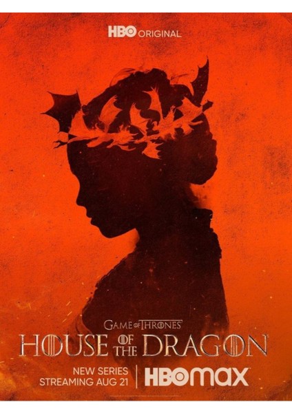 House Of The Dragon (2022) 3 ( Tv - Dizi ) (Folyo / Afiş / Poster) ( 70 cm x 100 cm )