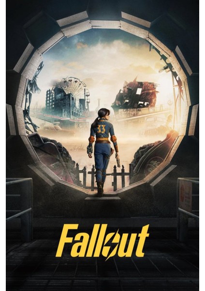 Fallout (2024) 3 ( Tv - Dizi ) (Folyo / Afiş / Poster) ( 70 cm x 100 cm )