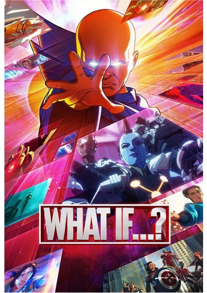 What If... (2021) 18 ( Tv - Dizi ) (Folyo / Afiş / Poster) ( 70 cm x 100 cm )