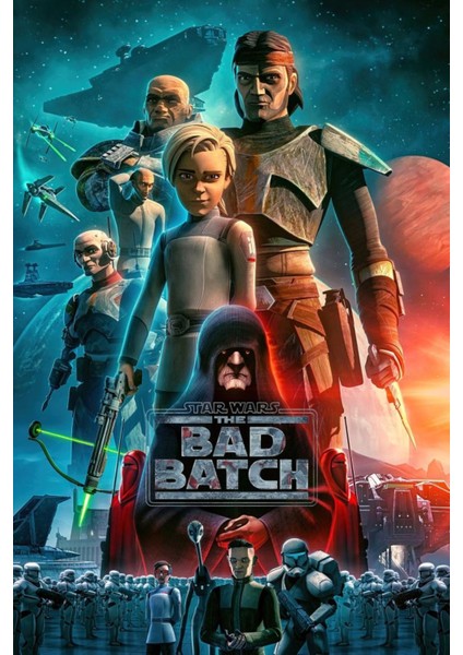 Star Wars The Bad Batch (2021) 6 ( Tv - Dizi ) (Folyo / Afiş / Poster) ( 70 cm x 100 cm )