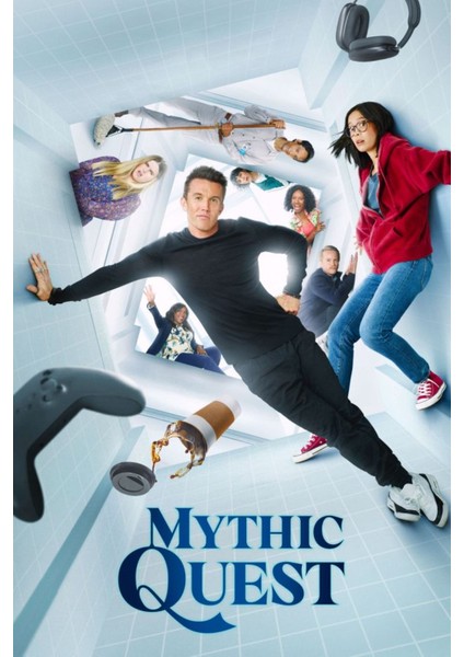 Mythic Quest (2020) 1 ( Tv - Dizi ) (Folyo / Afiş / Poster) ( 70 cm x 100 cm )