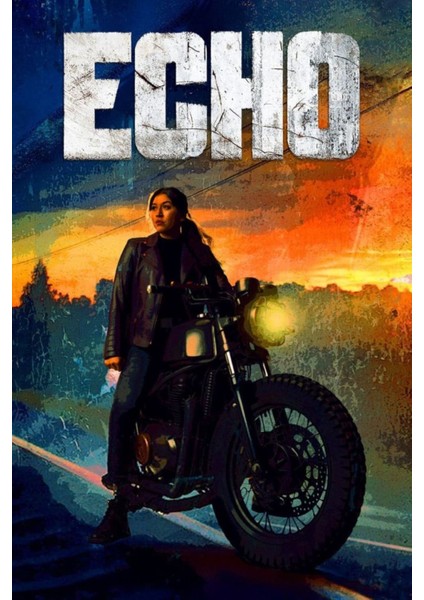 Echo (2024) 3 ( Tv - Dizi ) (Folyo / Afiş / Poster) ( 70 cm x 100 cm )