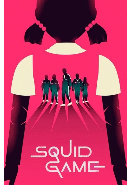 Squid Game (2021) 5 ( Tv - Dizi ) (Folyo / Afiş / Poster) ( 70 cm x 100 cm )