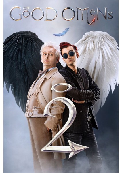 Good Omens (2019) 1 ( Tv - Dizi ) (Folyo / Afiş / Poster) ( 70 cm x 100 cm )