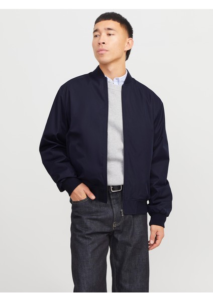 Jprccbane Bomber Jacket Sn Dark Navy