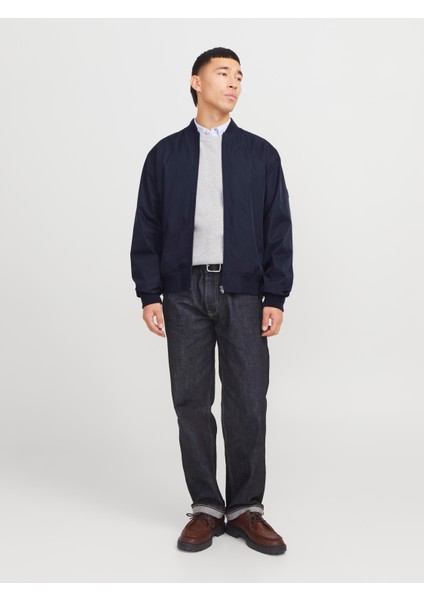 Jprccbane Bomber Jacket Sn Dark Navy