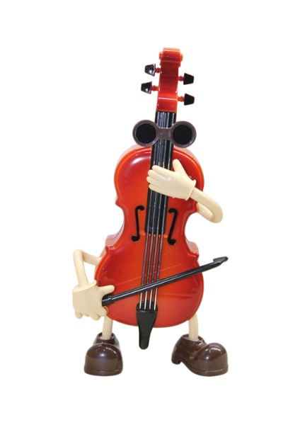 Eğlenceli Keman Müzik Kutusu