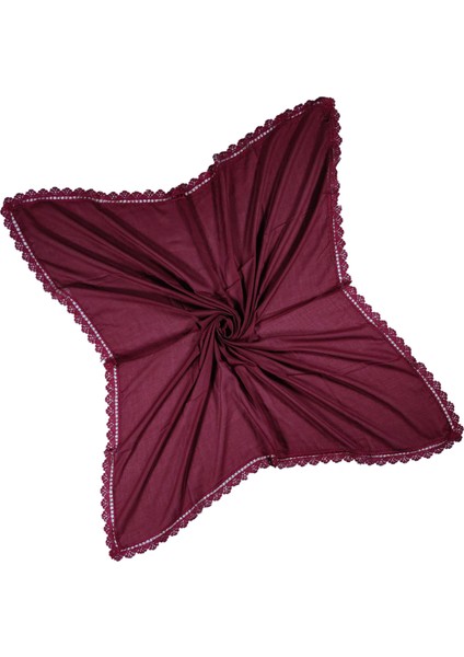 Enba Pamuklu Iğne Oyalı Namaz ve Mevlüt Örtüsü 110X110 cm