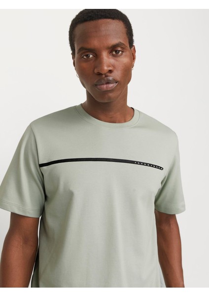 Jcofusıon Full Brandıng Tee Ss Crew Noos Aqua Gray fırsatları