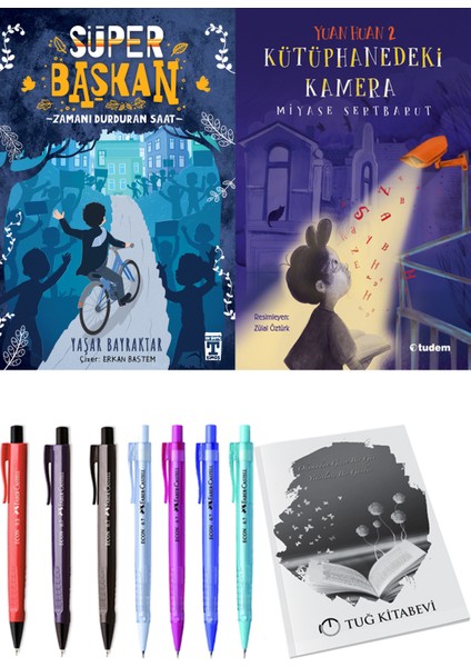 Süper Başkan Zamanı Durduran Saat ve Yuan Huan 2 / Kütüphanedeki Kamera