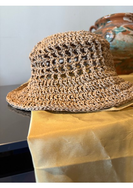Simarikcraft el örgüsü Şapka, handmade plaj şapkası fiyatları