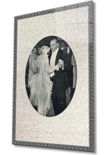 Atatürk Cam Tablo 4 mm Dayanıklı Temperli Cam