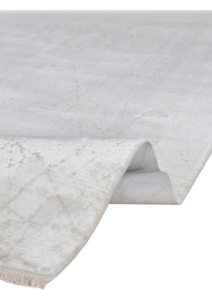 Halı Lima 6221 Krem Yumuşak Dokulu Spor Tarz Lazer Kesim Makine Dokuması Halı