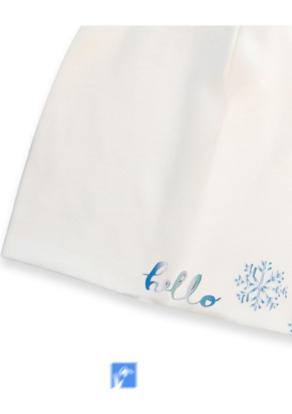 Cotton Çift Kat Kız Çocuk Penye Bere ( 4-8 Yaş )
