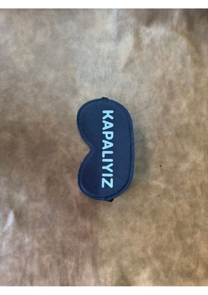 Kapalıyız Uyku Göz Bandı