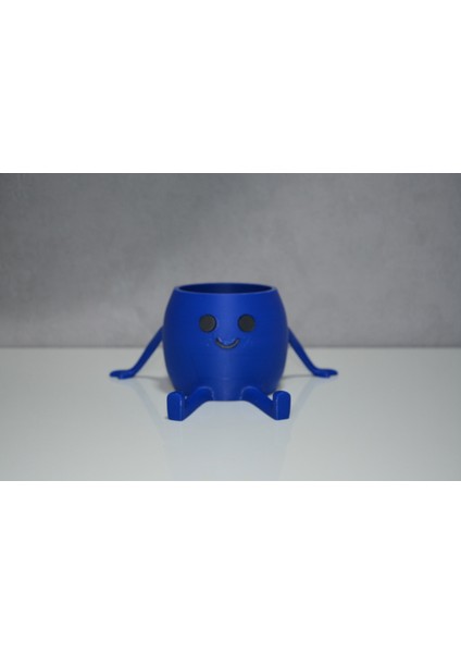 3D Oturan Mini Saksı Lacivert fiyatları