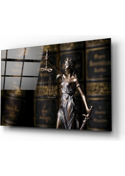 Themis Heykeli Cam Tablo fiyatları