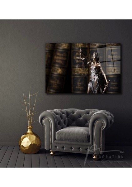 Themis Heykeli Cam Tablo modelleri