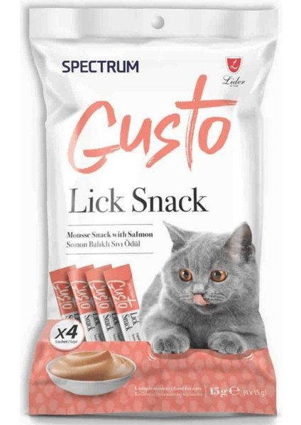 Gusto Karışık Sıvı Kedi Ödül Maması 15GR (4'lü) - 20 Adet fırsatları
