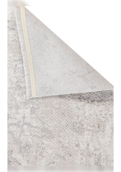 Halı Lima 6251 Gri Yumuşak Dokulu Spor Tarz Lazer Kesim Makine Dokuması Halı fırsatları