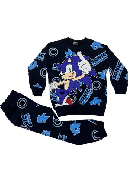 Erkek Çocuk Sonic Desenli Alt-Üst Takım fiyatları