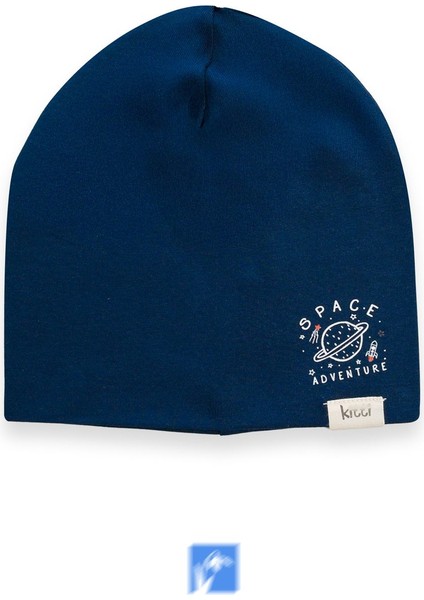 Cotton Çift Kat Erkek Çocuk Penye Bere ( 4-8 Yaş )