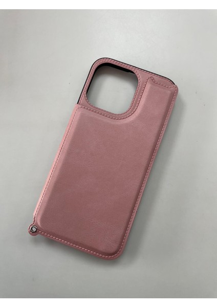Apple Iphone 14 Pro Max Uyumlu Şık Cüzdan Tasarımlı Telefon Kılıfı