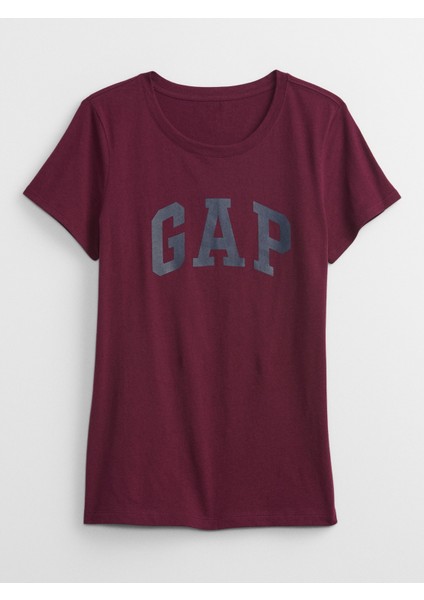 Kadın Bordo Gap Logo T-Shirt indirimleri