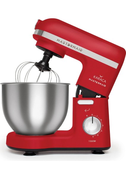 Mastermaid Mikser Soft Cream 1500W 5 Lt 1500W Motor Güç Yapışmaya Karşı Dirençli Paslanmaz Çelik Kase 3 Farklı Aparatı ile Tüm Çırpma, Yoğurma ve Karıştırma Işlemi fiyatları