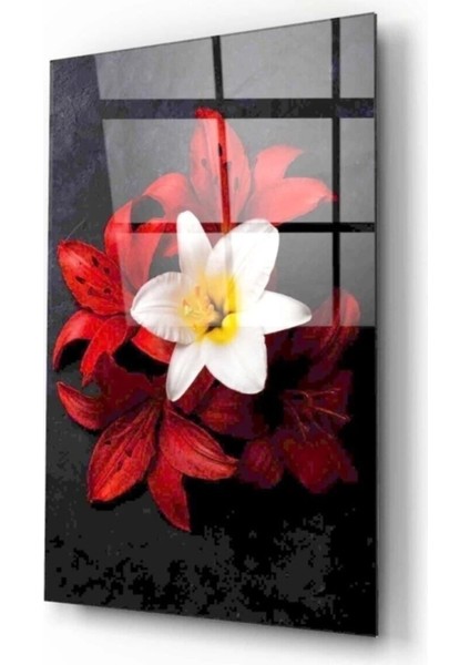 Çiçek Cam Tablo modelleri