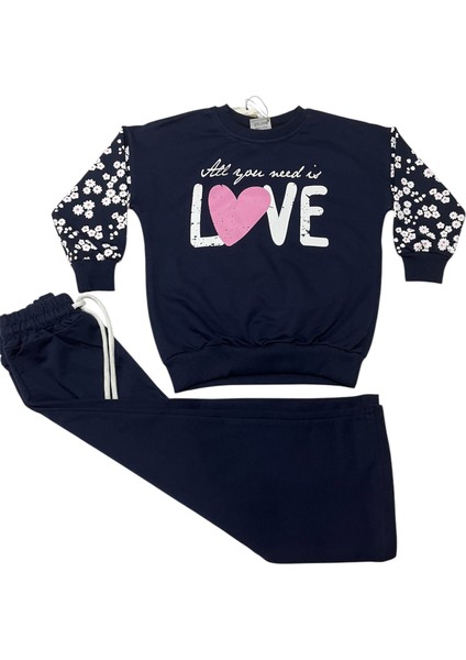 Kız Çocuk Kalpli Alt-Üst Takım fiyatları