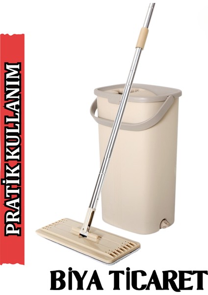 Tablet Mop Temizlik Seti (Dikdörtgen Paspas Takımı)