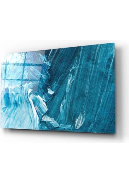 Soyut Desen Cam Tablo