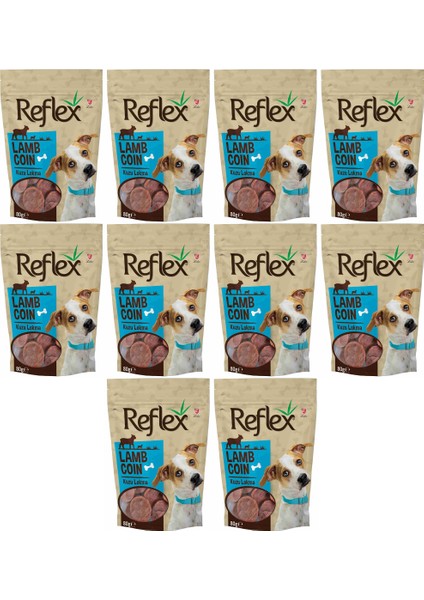 Kuzu Etli Pul Köpek Ödülü 80gr - 10 Adet