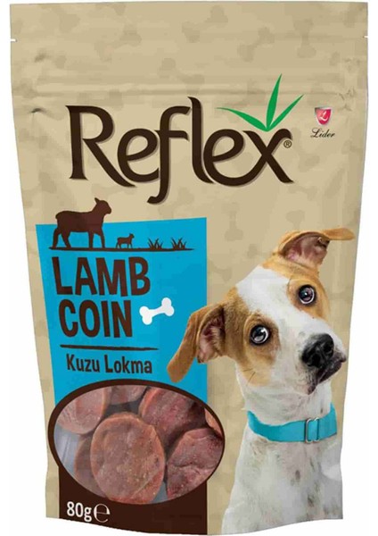 Kuzu Etli Pul Köpek Ödülü 80gr - 10 Adet
