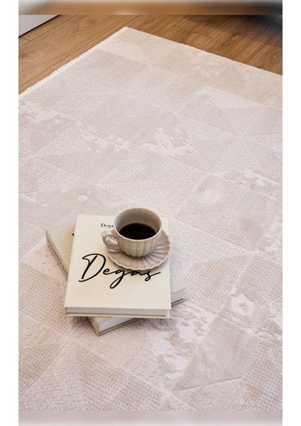 Halı Azur 6531 Krem Sık Dokuma Kalın Tok Dokuma Üst Kalite Makine Dokuması Halı fiyatları