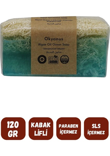 Doğal Kabak Lifli Okyanus Özlü Doğal Sabun 120 gr modelleri