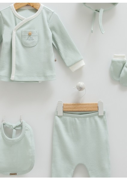 %100 Pamuk 5'li Set Hastane Çıkışı Erkek Bebek fiyatları