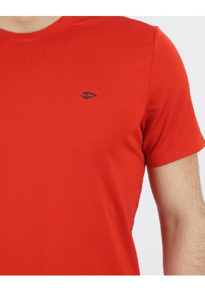 Erkek Bisiklet Yaka Likralı Esnek Çabuk Kuruyan T-Shirt
