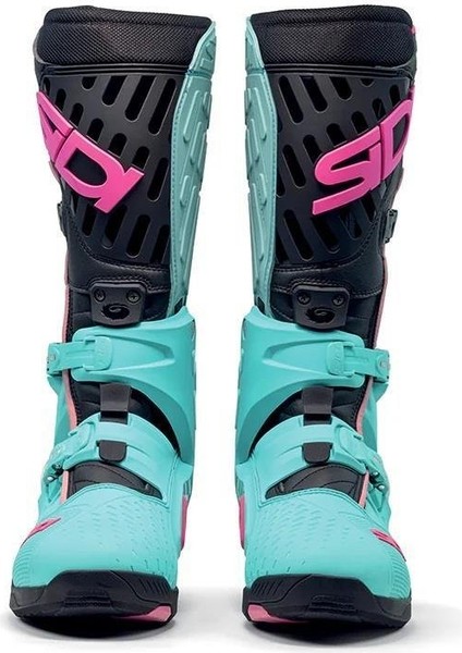 Crossaır Mınt Black Pınk Motosiklet Botları Hafif Yapı ve Yüksek Koruma ile modelleri