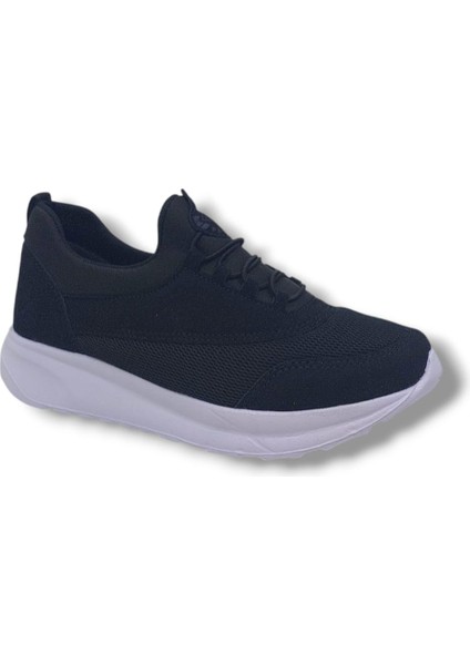 Parley 940 Kadın Siyah File Günlük Kullanım Çorap Model Spor Ayakkabı