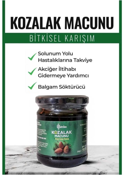 Kozalak Macunu Çam Kozalağı 240 gr