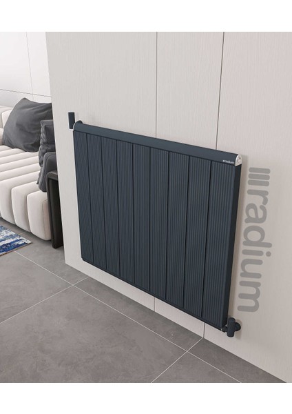 Alüminyum Radyatör 600X1100 mm Nilüfer Antrasit