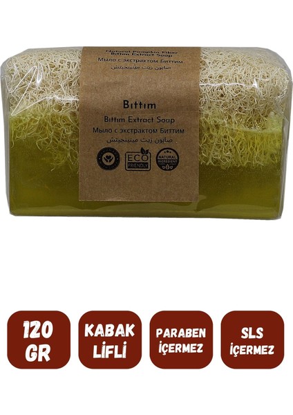 Doğal Kabak Lifli Bıttım Özlü Doğal Sabun 120 gr modelleri