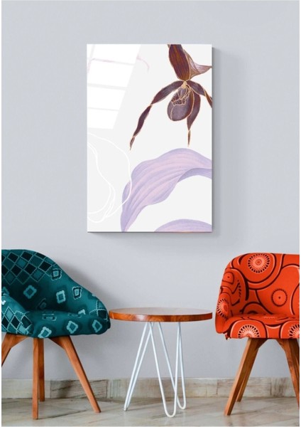 Digi-Art Flower White Cam Tablo 50 x 70